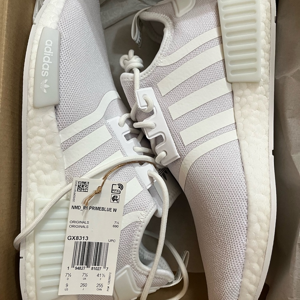 Adidas NMD_R1 Primeblue White Trainers Women’s